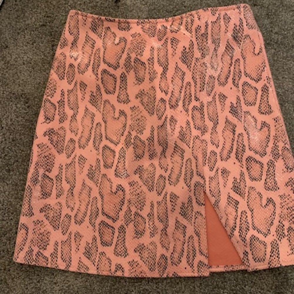Motel Snake Skin Skirt - Adult XS